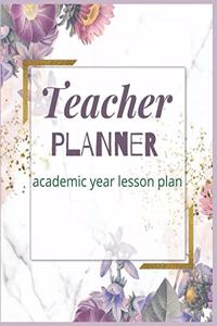 Teacher Planner Academic Year Lesson Plan