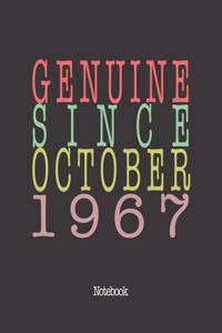 Genuine Since October 1967
