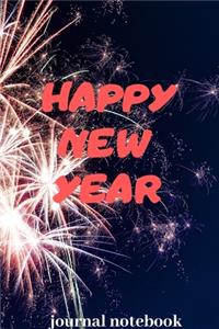 Happy New Year Journal Notebook
