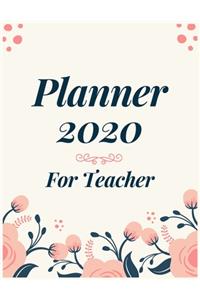 Planner 2020 for teacher