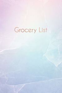 Grocery List