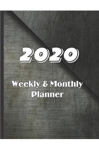 2020 Weekly & Monthly Planner