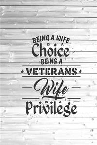 Being a Veterans Wife is a Privilege - Journal