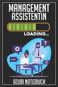 Management Assistentin Loading... Azubi Notizbuch