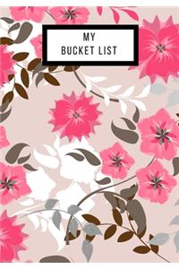 My Bucket List