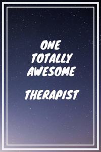 One Totally Awesome Therapist
