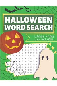 Halloween Word Search