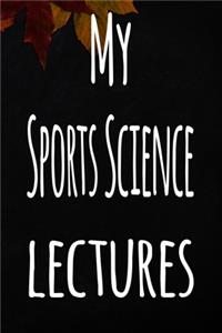 My Sports Science Lectures