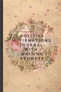 Positive Affirmations Journal With Writing Prompts