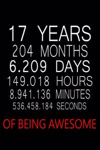 17 Years Of Being Awesome