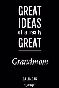Calendar for Grandmoms / Grandmom