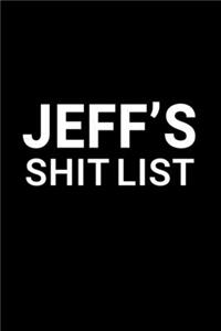 Jeff's Shit List