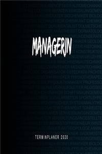 Managerin - Terminplaner 2020