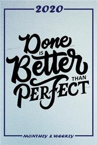 Set My 2020 Goals - Weekly and Monthly Planner