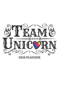 Team Unicorn 2019 Planner