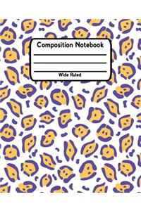 Composition Notebook Wide Ruled