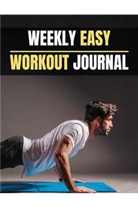 Weekly Easy Workout Journal