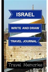 Israel Write and Draw Travel Journal