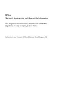 The Magnetic Evolution of AR 6555 Which Lead to Two Impulsive, Readily Compact, X-Type Flares