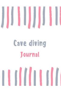 Cave Diving Journal: 100 Pages College Ruled Lined Journal/Notebook - 8.5 X 11 Large Log Book/Notepad