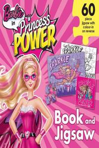 Barbie Princess Power Book & Jigsaw