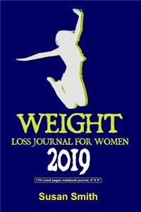 Weight Loss Journal for Women 2019