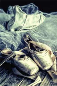 Ballet Shoes & Tutu - Lined with Margins Notebook