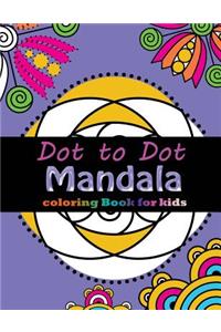 Dot to Dot Mandala Coloring for Kids