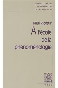 l'Ecole de la Phenomenologie