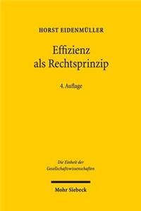 Effizienz als Rechtsprinzip