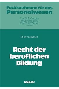 Recht der beruflichen Bildung
