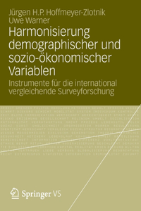 Harmonisierung Demographischer Und Sozio-Ökonomischer Variablen