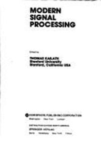 Modern Signal Processing