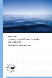 La Responsabilité Civile Du Plaisancier