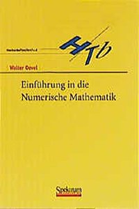 Einfuhrung in Die Numerische Mathematik