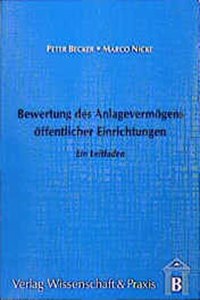 Bewertung Des Anlagevermogens Offentlicher Einrichtungen
