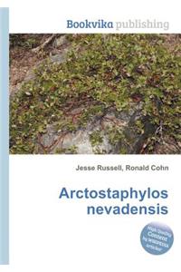 Arctostaphylos Nevadensis
