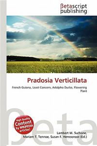 Pradosia Verticillata