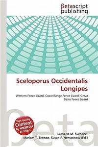 Sceloporus Occidentalis Longipes