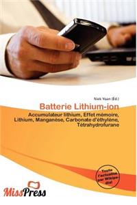 Batterie Lithium-Ion