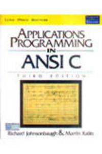 Applications Programming In Ansi C, 3E