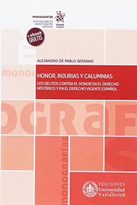 Honor, Injurias y Calumnias
