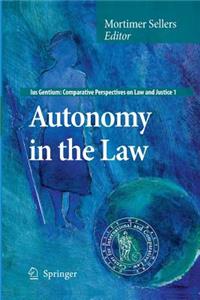 Autonomy in the Law