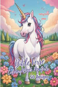 Bible Verse Coloring Book For Girls