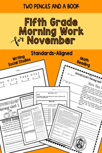 Fifth Grade Morning Work for November