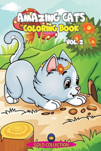 Amazing Cats - Coloring Book, vol.2