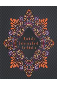 Mandala Coloring Book For Adults