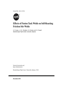 Effects of Fusion Tack Welds on Self-Reacting Friction Stir Welds