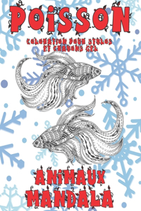 Coloration pour stylos et crayons gel - Mandala - Animaux - Poisson