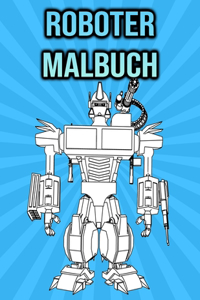 Roboter Malbuch